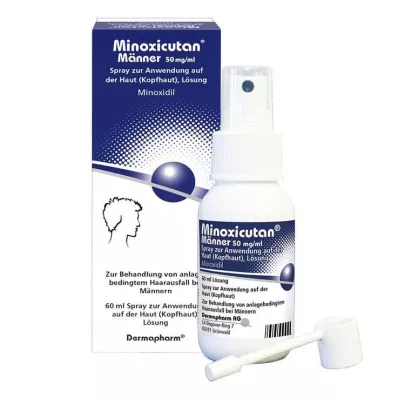 MINOXICUTAN Vīrieši 50 mg/ml aerosols, 60 ml