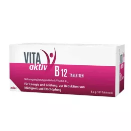 VITA AKTIV B12 tabletes, 100 kapsulas