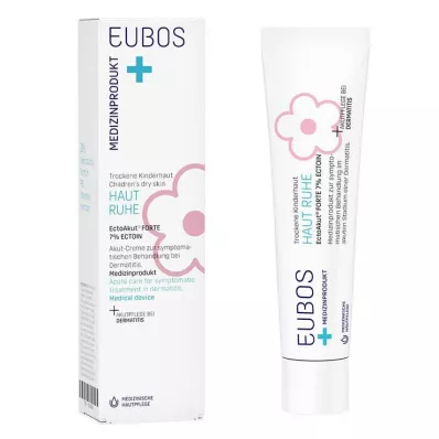 Eubos bērnu ādas nomierinošs krēms Ectoakut forte 7% Ectoin krēms, 30 ml