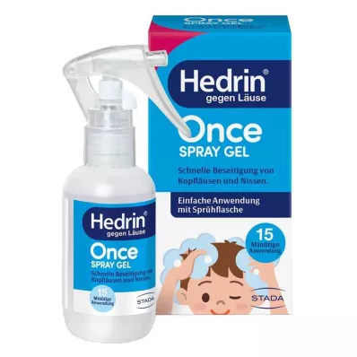 HEDRIN Vienreiz izsmidzināmā želeja, 60 ml HEDRIN Vienreiz izsmidzināmā želeja, 60 ml