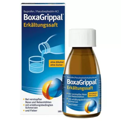 BOXAGRIPPAL Aukstā sula, 180 ml BOXAGRIPPAL Aukstā sula, 180 ml