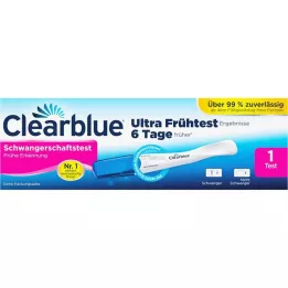 CLEARBLUE Agrīnas grūtniecības noteikšanas tests, 1 gab