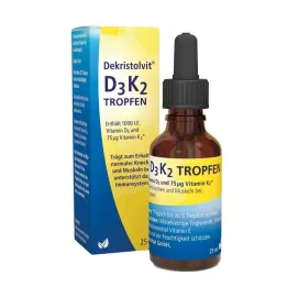 DEKRISTOLVIT D3K2 pilieni, 25 ml