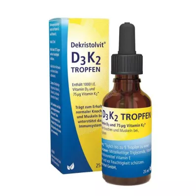 DEKRISTOLVIT D3K2 pilieni, 25 ml