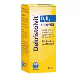 DEKRISTOLVIT D3K2 pilieni, 25 ml