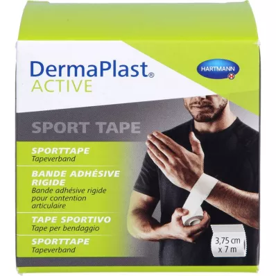 DERMAPLAST Active Sport Tape 3,75 cmx7 m balta, 1 gab