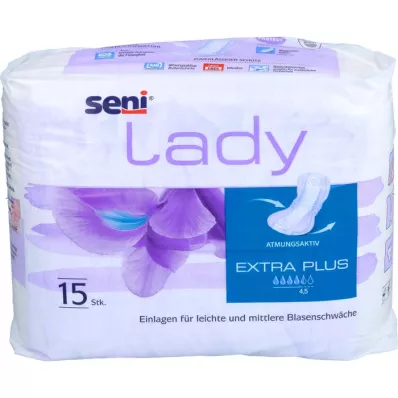 SENI Lady inkontinences spilventiņi extra plus, 15 gab