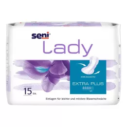 SENI Lady inkontinences spilventiņi extra plus, 15 gab