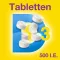 VIGANTOL 500 I.U. D3 vitamīna tabletes, 50 kapsulas