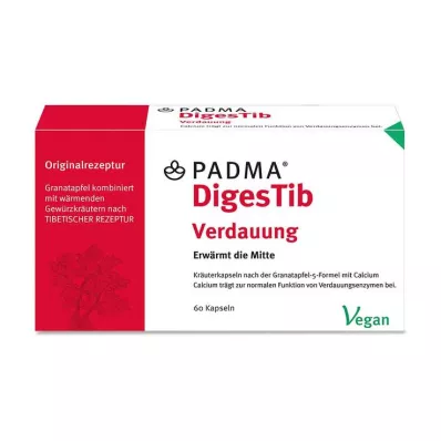 PADMA DigesTib kapsulas, 60 kapsulas