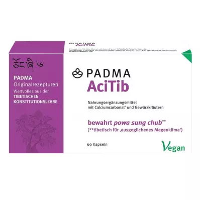 PADMA AciTib kapsulas, 60 gab