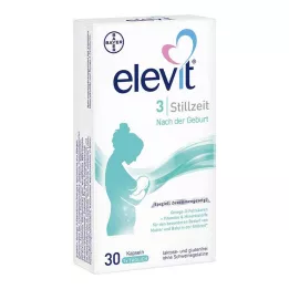Elevit 3 mīkstās zīdīšanas kapsulas, 30 gab