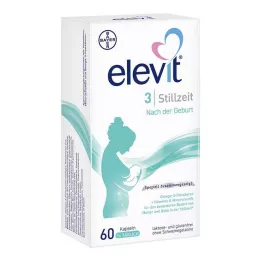 ELEVIT 3 laktācijas mīkstās kapsulas, 60 gab