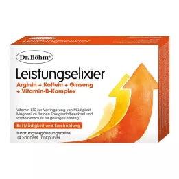 DR.BÖHM Performance Elixir putojošās granulas, 14 gab