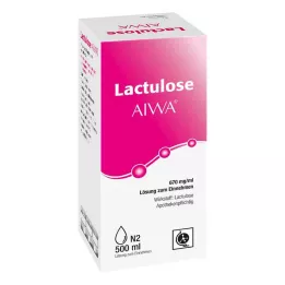 LACTULOSE AIWA 670 mg/ml perorālais šķīdums, 500 ml