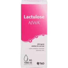 LACTULOSE AIWA 670 mg/ml perorālais šķīdums, 1000 ml