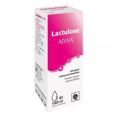 LACTULOSE AIWA 670 mg/ml perorālais šķīdums, 1000 ml LACTULOSE AIWA 670 mg/ml perorālais šķīdums, 1000 ml
