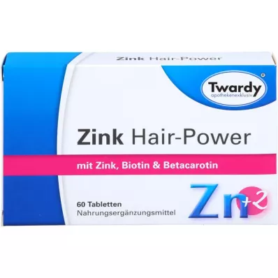 ZINK HAIR-Enerģijas tabletes, 60 kapsulas
