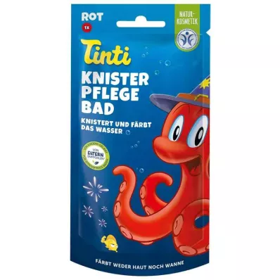 Tinti Knister care vanna sarkans letes displejs, 50 g