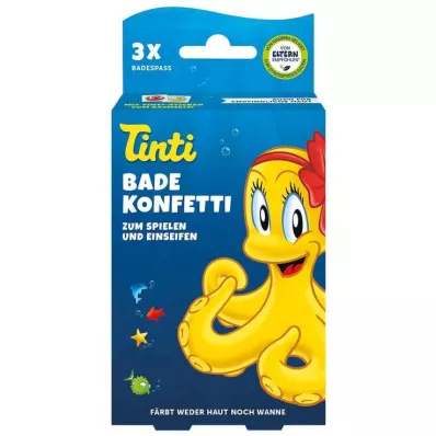 TINTI Vannas konfeti, 3 iepakojumi, 3X6 g TINTI Vannas konfeti, 3 iepakojumi, 3X6 g