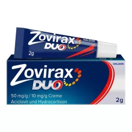 ZOVIRAX Duo 50 mg/g / 10 mg/g krēma, 2 g