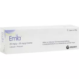 EMLA 25 mg/g + 25 mg/g krēma, 30 g