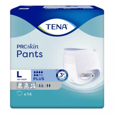 TENA Bikses Plus L nesaturēšanai, 14 gab