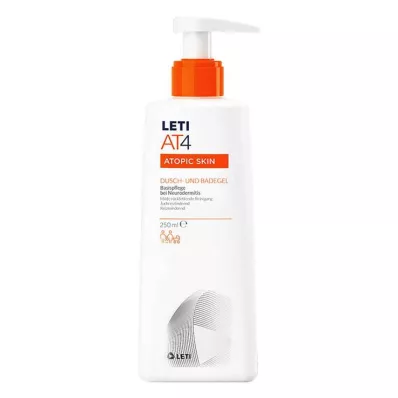 LETI AT4 dušas un vannas želeja, 250 ml