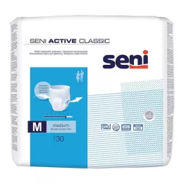 SENI Active Classic inkontinences apakšbikses vienreizlietojamas M, 30 gab