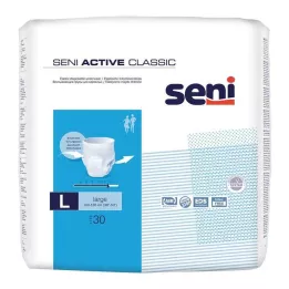 SENI Active Classic inkontinences apakšbikses vienreizlietojamas L, 30 gab
