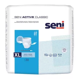 SENI Active Classic vienreizlietojamās inkontinences apakšbikses XL, 30 gab