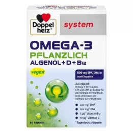 DOPPELHERZ Omega-3 augu sistēmas kapsulas, 60 kapsulas