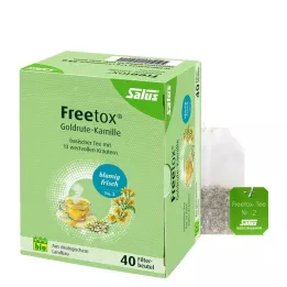FREETOX Tēja Goldenrod-Camomile Organic Salus Filter Bag, 40 gab