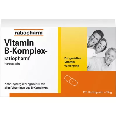 VITAMIN B-KOMPLEX-ratiopharm kapsulas, 120 kapsulas