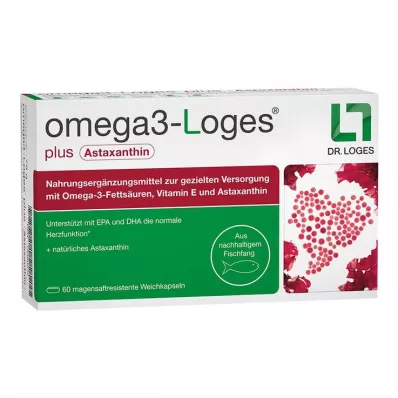 Omega 3-Loges plus kapsulas, 60 gab