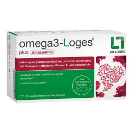 OMEGA3-Loges plus kapsulas, 120 kapsulas