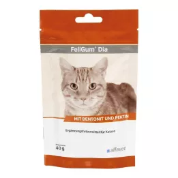 FELIGUM Dia košļājamie pilieni kaķiem, 40 g