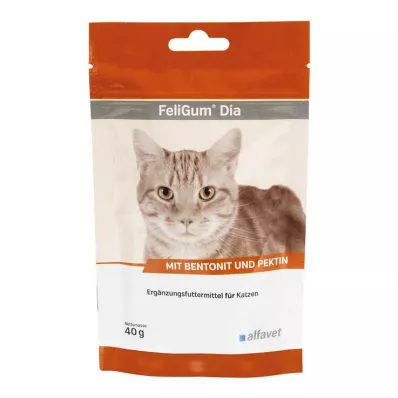 FELIGUM Dia košļājamie pilieni kaķiem, 40 g FELIGUM Dia košļājamie pilieni kaķiem, 40 g