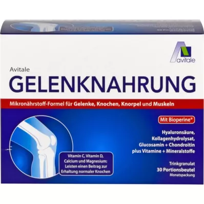 GELENKNAHRUNG+ Hialuronskābes dzeramās granulas, 30X15 g