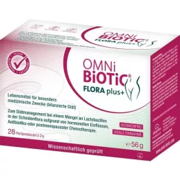 OMNI BiOTiC Flora plus+ paciņa, 28X2 g
