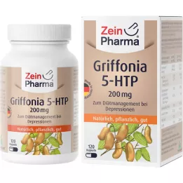 GRIFFONIA 5-HTP 200 mg kapsulas, 120 gab