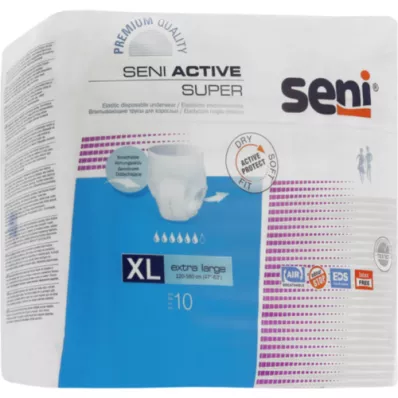 SENI Active Super Inkontinences biksītes vienreizlietojamas XL, 10 gab