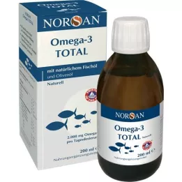 NORSAN Omega-3 Total Naturell šķidrums, 200 ml