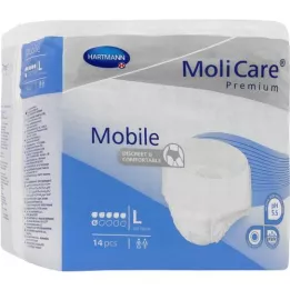 MOLICARE Premium Mobile 6 pilieni, L izmērs, 14 gab