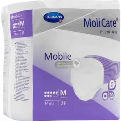 MOLICARE Premium Mobile 8 pilieni M izmērs, 14 gab