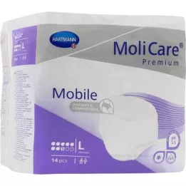 MOLICARE Premium Mobile 8 pilieni, L izmērs, 14 gab