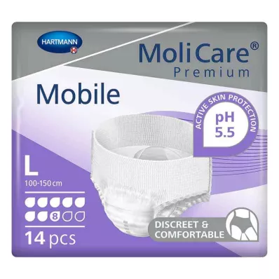 MOLICARE Premium Mobile 8 pilieni, L izmērs, 14 gab
