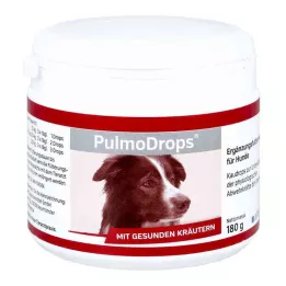 PULMODROPS Papildbarības košļājamie pilieni suņiem, 180 g