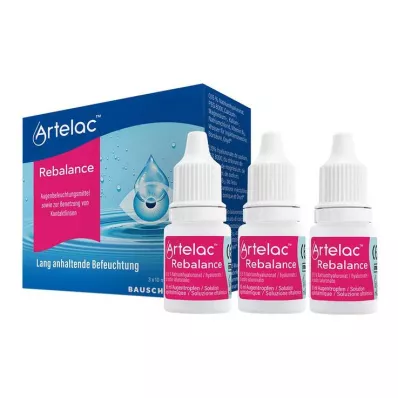 ARTELAC Rebalance acu pilieni, 3X10 ml ARTELAC Rebalance acu pilieni, 3X10 ml