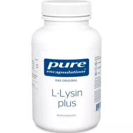 PURE ENCAPSULATIONS L-lizīns plus kapsulas, 90 kapsulas